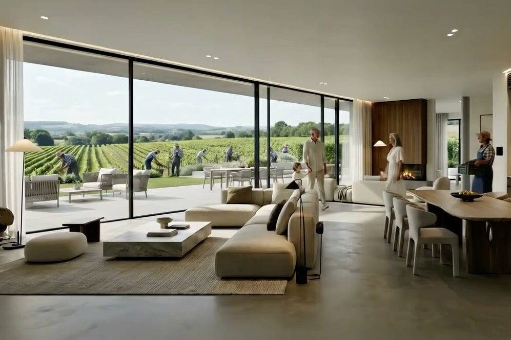 Interieur van The Vineyard